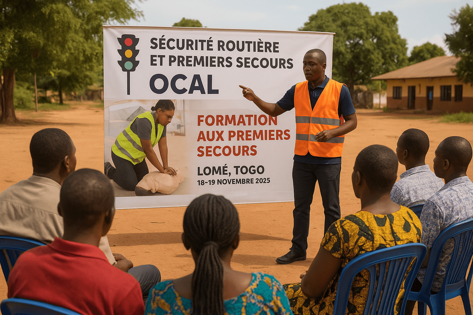 Sécurité routière et premiers secours OCAL met en œuvre son projet au Togo après le Bénin