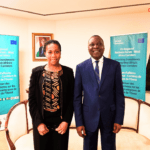 Dr Hortense ME reçue par le Ministre des Transports de Côte d’Ivoire