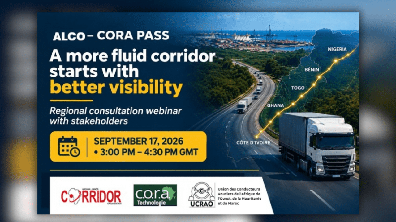 Regional Consultation Webinar: ALCO–CORA PASS A more fluid corridor starts with better visibility