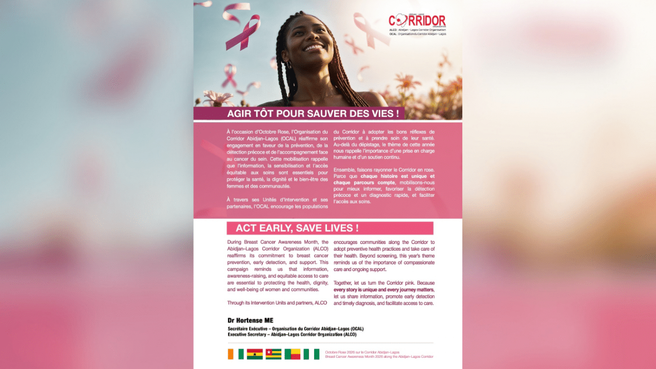 OCTOBRE ROSE 2026 _ OCAL AGIR TÔT POUR SAUVER DES VIES